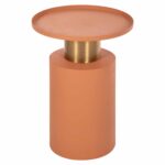 ΒΟΗΘΗΤΙΚΟ ΤΡΑΠΕΖΑΚΙ PUNJAB HM4240.08 ΜΕΤΑΛΛΟ ΣΕ ΠΟΡΤΟΚΑΛΙ-ΧΡΥΣΟΧΑΛΚΙΝΟ Φ30,5x42Υεκ. - Image 3