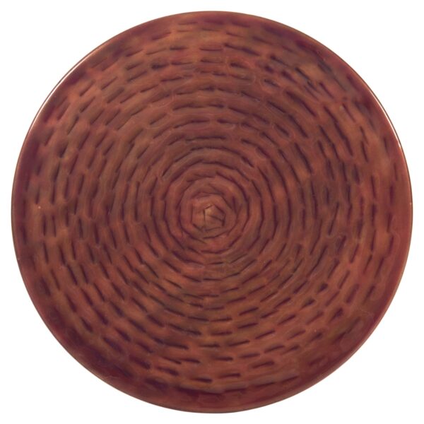 ΒΟΗΘΗΤΙΚΟ ΤΡΑΠΕΖΑΚΙ BOMBAY HM4251.06 ΜΕΤΑΛΛΟ ΣΕ ΧΑΛΚΙΝΕΣ ΑΠΟΧΡΩΣΕΙΣ Φ25,5x51,5Υεκ - Image 5