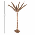 ΔΙΑΚΟΣΜΗΤΙΚΟ ΔΕΝΤΡΟ TROPIC HM4324 τ.ΦΟΙΝΙΚΑ ΑΠΟ MENDONG GRASS 280Yεκ. - Image 2