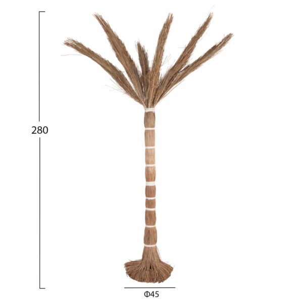 ΔΙΑΚΟΣΜΗΤΙΚΟ ΔΕΝΤΡΟ TROPIC HM4324 τ.ΦΟΙΝΙΚΑ ΑΠΟ MENDONG GRASS 280Yεκ. - Image 2