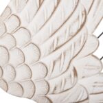 ΔΙΑΚΟΣΜΗΤΙΚΟ ΤΟΙΧΟΥ ΣΕΤ 2ΤΜΧ ΦΤΕΡΑ HM4223 MDF ΣΕ ΛΕΥΚΟ-ΜΑΥΡΟ ΜΕΤΑΛΛΟ 39x1,5x92Υ εκ. - Image 6