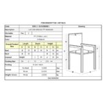 LAGUNA Πολυθρόνα Κήπου Στοιβαζόμενη, PP Απόχρωση Ανθρακί (Rattan Look) 59x62x82cm - Image 3