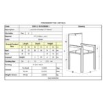 LAGUNA Πολυθρόνα Κήπου Στοιβαζόμενη, PP Απόχρωση Καφέ (Rattan Look) 59x62x82cm - Image 3