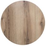 HPL (High Pressure Laminated) Επιφάνεια Τραπεζιού Απόχρωση Natural Wood, UV Φ80cm/12mm - Image 2