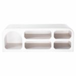 ΕΠΙΠΛΟ ΤΗΛΕΟΡΑΣΗΣ HANDYR HM9704 ΜΑΣΙΦ ΞΥΛΟ MANGO ΣΕ ΛΕΥΚΟ 130x40x45Yεκ. - Image 3