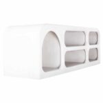 ΕΠΙΠΛΟ ΤΗΛΕΟΡΑΣΗΣ HANDYR HM9704 ΜΑΣΙΦ ΞΥΛΟ MANGO ΣΕ ΛΕΥΚΟ 130x40x45Yεκ. - Image 4