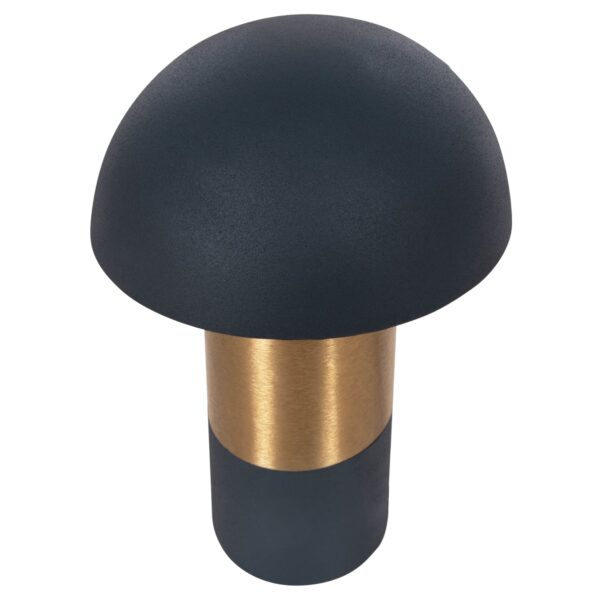 ΕΠΙΤΡΑΠΕΖΙΟ ΦΩΤΙΣΤΙΚΟ PUNE HM4245.05 ΜΕΤΑΛΛΟ ΣΕ ΜΠΛΕ ΑΝΘΡΑΚΙ-ΧΡΥΣΟ Φ20,5x32,5Υεκ. - Image 4