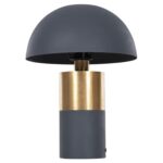 ΕΠΙΤΡΑΠΕΖΙΟ ΦΩΤΙΣΤΙΚΟ PUNE HM4253.05 ΜΕΤΑΛΛΟ ΣΕ ΜΠΛΕ ΑΝΘΡΑΚΙ-ΧΡΥΣΟ Φ31x41,5Υ εκ. - Image 3