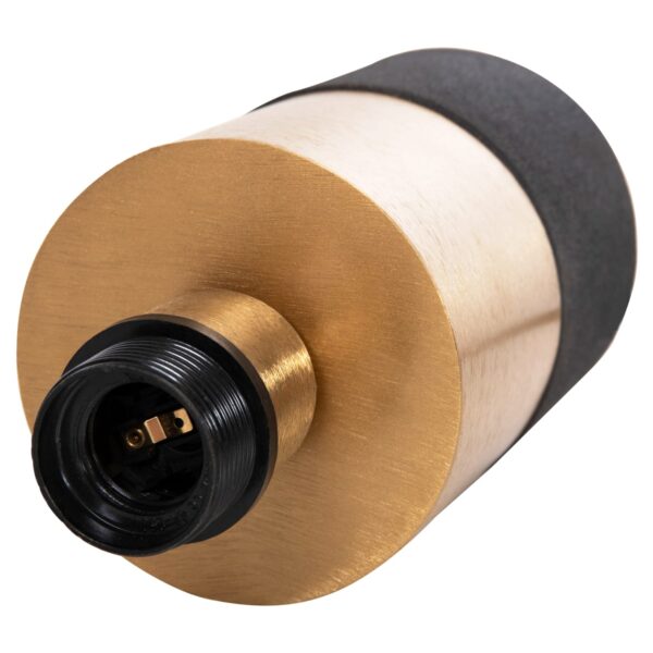 ΕΠΙΤΡΑΠΕΖΙΟ ΦΩΤΙΣΤΙΚΟ PUNE HM4255.04 ΜΕΤΑΛΛΟ ΣΕ ΜΑΥΡΟ-ΧΡΥΣΟ Φ18x28Υ εκ. - Image 5