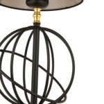 ΦΩΤΙΣΤΙΚΟ ΕΠΙΤΡΑΠΕΖΙΟ ΜΕΤΑΛΙΚΟ ΜΑΥΡΟ HM7397.01 - Image 4