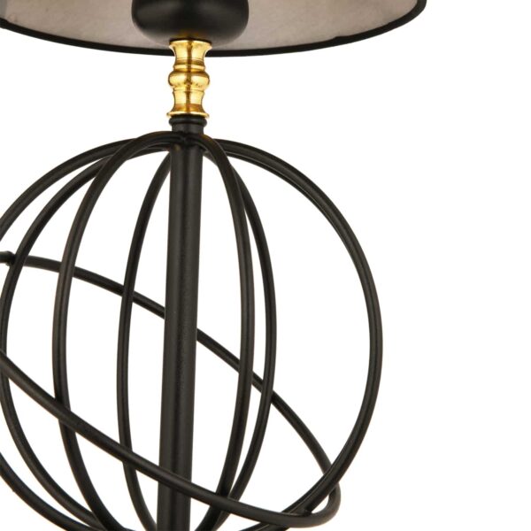 ΦΩΤΙΣΤΙΚΟ ΕΠΙΤΡΑΠΕΖΙΟ ΜΕΤΑΛΙΚΟ ΜΑΥΡΟ HM7397.01 - Image 4