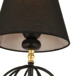 ΦΩΤΙΣΤΙΚΟ ΕΠΙΤΡΑΠΕΖΙΟ ΜΕΤΑΛΙΚΟ ΜΑΥΡΟ HM7397.01 - Image 5