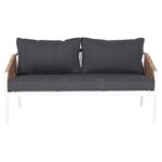 ΚΑΝΑΠΕΣ ΕΞ.ΧΩΡΟΥ 3ΘΕΣΙΟΣ MAERLY HM6055.01 ΑΛΟΥΜΙΝΙΟ ΛΕΥΚΟ-ΣΧΟΙΝΙ-ΑΝΘΡΑΚΙ ΜΑΞΙΛΑΡΙΑ - Image 3