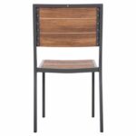 ΚΑΡΕΚΛΑ ΑΛΟΥΜΙΝΙΟΥ SAGA HM6063.02 ΣΚΟΥΡΟ ΓΚΡΙ ΜΕ POLYWOOD 46x52x86Υεκ. - Image 6