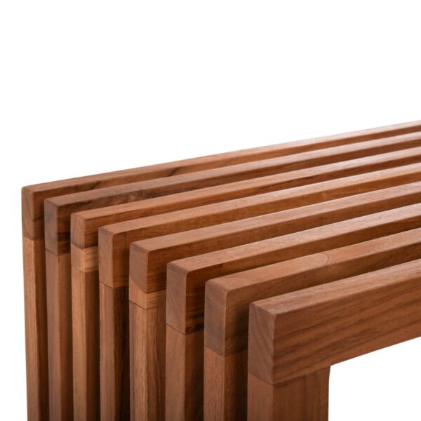 ΚΟΝΣΟΛΑ TV NYA HM9831 ΜΑΣΙΦ ΞΥΛΟ TEAK ΣΕ ΦΥΣΙΚΟ ΧΡΩΜΑ 130x29,5x46Υ εκ. - Image 6