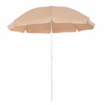 ΟΜΠΡΕΛΑ ΘΑΛΑΣΣΗΣ RANDALL 8 FIBERGLASS ΑΚΤΙΝΕΣ 2.20μ HM6015.04 MOKA