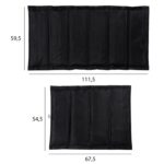 ΠΑΝΙ TEXTILENE ΑΝΤΑΛΛΑΚΤΙΚΟ ΞΑΠΛΩΣΤΡΑΣ MILOS-CRETA ΜΑΥΡΟ HM6064.01 - Image 2