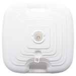 ΠΛΑΣΤΙΚΗ ΒΑΣΗ ΟΜΠΡΕΛΑΣ ΜΕ ΧΕΡΟΥΛΙ SOLBAS HM6112.01 ΛΕΥΚΗ-ΚΟΝΤΑΡΙ 20/38mm 45x45x11Υ - Image 3