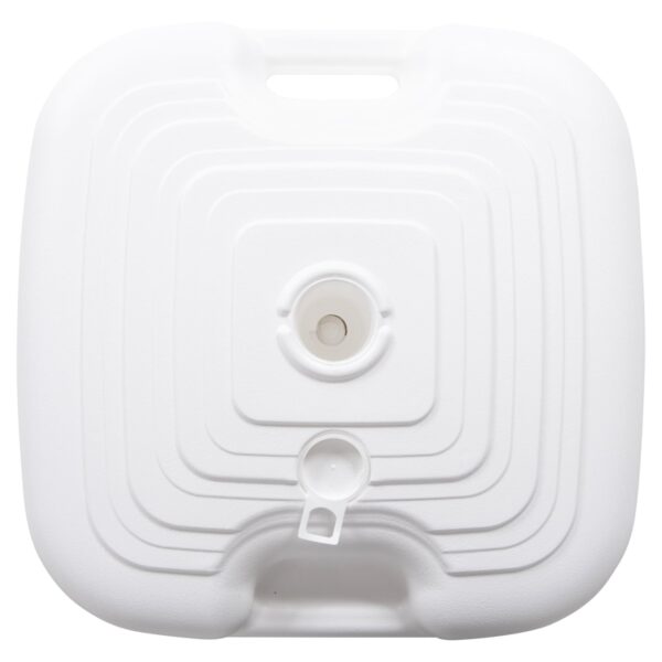 ΠΛΑΣΤΙΚΗ ΒΑΣΗ ΟΜΠΡΕΛΑΣ ΜΕ ΧΕΡΟΥΛΙ SOLBAS HM6112.01 ΛΕΥΚΗ-ΚΟΝΤΑΡΙ 20/38mm 45x45x11Υ - Image 3