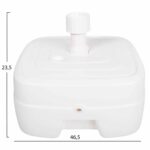 ΠΛΑΣΤΙΚΗ ΒΑΣΗ ΟΜΠΡΕΛΑΣ ΜΕ ΡΟΔΑ SOLBAS HM6113.01 ΛΕΥΚΗ- ΚΟΝΤΑΡΙ 33/50mm 46,5x23,5Υ - Image 2