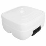 ΠΛΑΣΤΙΚΗ ΒΑΣΗ ΟΜΠΡΕΛΑΣ ΜΕ ΡΟΔΑ SOLBAS HM6113.01 ΛΕΥΚΗ- ΚΟΝΤΑΡΙ 33/50mm 46,5x23,5Υ - Image 3