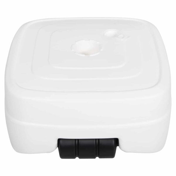 ΠΛΑΣΤΙΚΗ ΒΑΣΗ ΟΜΠΡΕΛΑΣ ΜΕ ΡΟΔΑ SOLBAS HM6113.01 ΛΕΥΚΗ- ΚΟΝΤΑΡΙ 33/50mm 46,5x23,5Υ - Image 4