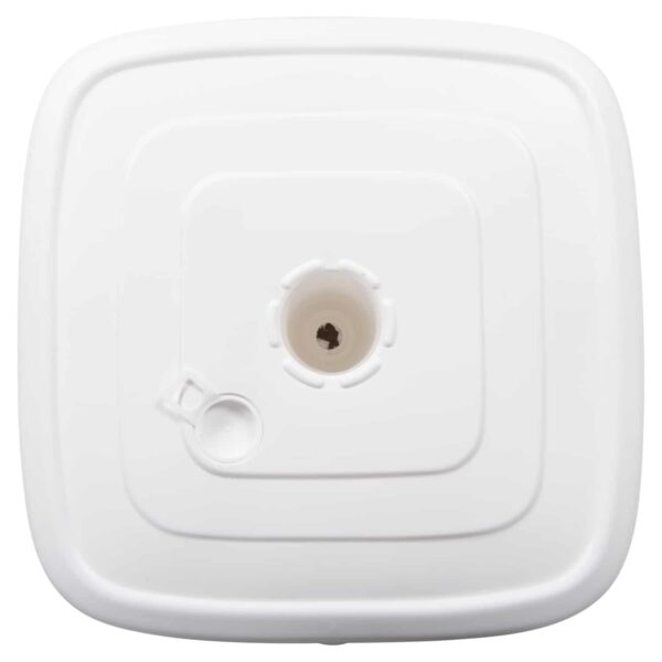 ΠΛΑΣΤΙΚΗ ΒΑΣΗ ΟΜΠΡΕΛΑΣ ΜΕ ΡΟΔΑ SOLBAS HM6113.01 ΛΕΥΚΗ- ΚΟΝΤΑΡΙ 33/50mm 46,5x23,5Υ - Image 5