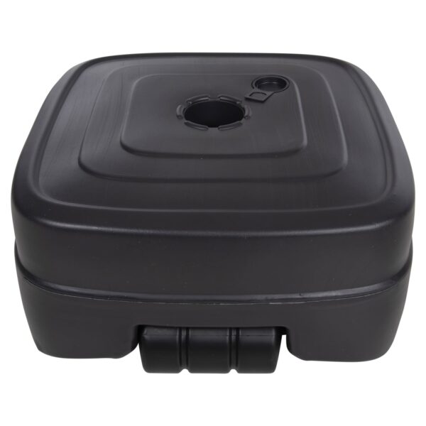 ΠΛΑΣΤΙΚΗ ΒΑΣΗ ΟΜΠΡΕΛΑΣ ΜΕ ΡΟΔΑ SOLBAS HM6113.02 ΑΝΘΡΑΚΙ- ΚΟΝΤΑΡΙ 33/50mm 46,5x23,5Υ - Image 4