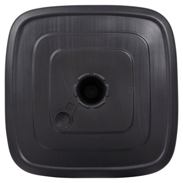 ΠΛΑΣΤΙΚΗ ΒΑΣΗ ΟΜΠΡΕΛΑΣ ΜΕ ΡΟΔΑ SOLBAS HM6113.02 ΑΝΘΡΑΚΙ- ΚΟΝΤΑΡΙ 33/50mm 46,5x23,5Υ - Image 5