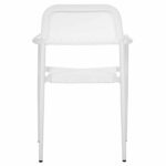 ΠΟΛΥΘΡΟΝΑ ΑΛΟΥΜΙΝΙΟΥ RONNY HM5998.02 ΛΕΥΚΟΣ ΣΚΕΛΕΤΟΣ & ΛΕΥΚΟ TEXTILENE 53x51x80Υεκ. - Image 6