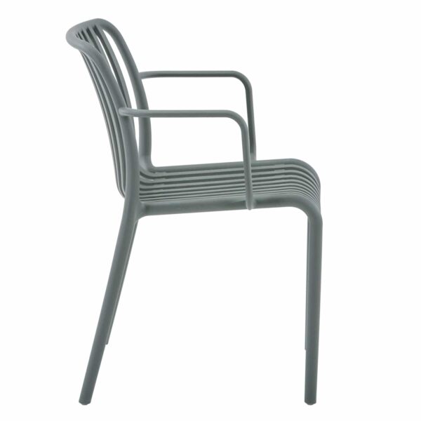 ΠΟΛΥΘΡΟΝΑ ΕΞΩΤ.ΧΩΡΟΥ CONVEE HM6105.07 DARK OLIVE ΠΟΛΥΠΡΟΠΥΛΕΝΙΟ 55x56x79Yεκ. - Image 4