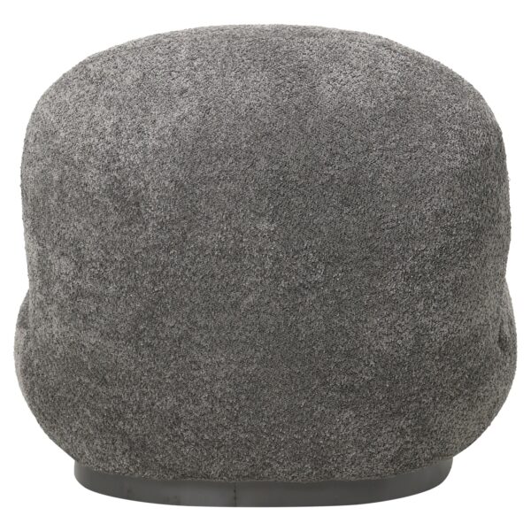 ΠΟΛΥΘΡΟΝΑ BEANY HM9591.01 ΓΚΡΙ ΜΠΟΥΚΛΕ ΥΦΑΣΜΑ 85x82x77Υ εκ. - Image 4