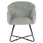 ΠΟΛΥΘΡΟΝΑ HARNIS HM9603.05 ΦΥΣΤΙΚΙ ΜΠΟΥΚΛΕ-ΜΑΥΡΑ ΜΕΤΑΛ.ΠΟΔΙΑ ΧΙΑΣΤΙ 59,5x64x77Υεκ - Image 3