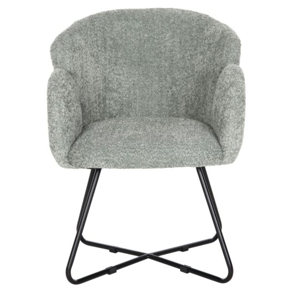 ΠΟΛΥΘΡΟΝΑ HARNIS HM9603.05 ΦΥΣΤΙΚΙ ΜΠΟΥΚΛΕ-ΜΑΥΡΑ ΜΕΤΑΛ.ΠΟΔΙΑ ΧΙΑΣΤΙ 59,5x64x77Υεκ - Image 3