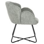 ΠΟΛΥΘΡΟΝΑ HARNIS HM9603.05 ΦΥΣΤΙΚΙ ΜΠΟΥΚΛΕ-ΜΑΥΡΑ ΜΕΤΑΛ.ΠΟΔΙΑ ΧΙΑΣΤΙ 59,5x64x77Υεκ - Image 4