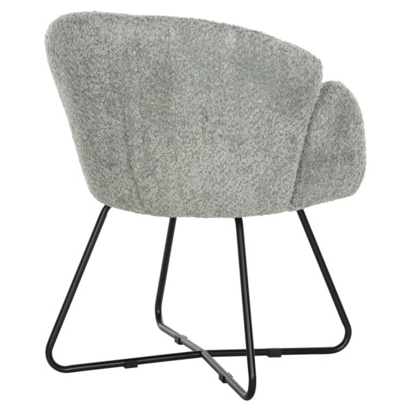 ΠΟΛΥΘΡΟΝΑ HARNIS HM9603.05 ΦΥΣΤΙΚΙ ΜΠΟΥΚΛΕ-ΜΑΥΡΑ ΜΕΤΑΛ.ΠΟΔΙΑ ΧΙΑΣΤΙ 59,5x64x77Υεκ - Image 5