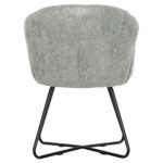 ΠΟΛΥΘΡΟΝΑ HARNIS HM9603.05 ΦΥΣΤΙΚΙ ΜΠΟΥΚΛΕ-ΜΑΥΡΑ ΜΕΤΑΛ.ΠΟΔΙΑ ΧΙΑΣΤΙ 59,5x64x77Υεκ - Image 6