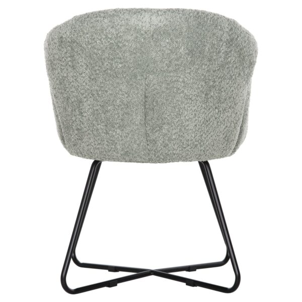 ΠΟΛΥΘΡΟΝΑ HARNIS HM9603.05 ΦΥΣΤΙΚΙ ΜΠΟΥΚΛΕ-ΜΑΥΡΑ ΜΕΤΑΛ.ΠΟΔΙΑ ΧΙΑΣΤΙ 59,5x64x77Υεκ - Image 6