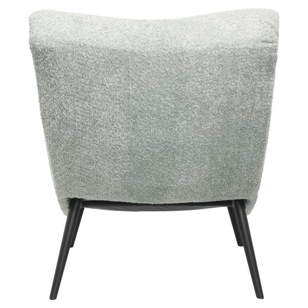 ΠΟΛΥΘΡΟΝΑ BRYM HM9605.05 ΦΥΣΤΙΚΙ ΜΠΟΥΚΛΕ ΥΦΑΣΜΑ-ΜΑΥΡΑ ΞΥΛΙΝΑ ΠΟΔΙΑ 97x80x100Υ εκ. - Image 4