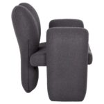 ΠΟΛΥΘΡΟΝΑ HARTT HM9777.01 ΓΚΡΙ TEDDY ΥΦΑΣΜΑ 84x74x87Yεκ. - Image 4