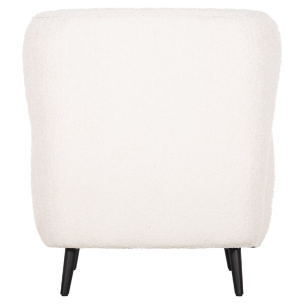 ΠΟΛΥΘΡΟΝΑ ΜΠΕΡΖΕΡΑ KRYLY HM9593.06 ΕΚΡΟΥ ΜΠΟΥΚΛΕ-ΜΑΥΡΑ ΞΥΛΙΝΑ ΠΟΔΙΑ 83x87x89Υεκ - Image 6