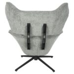 ΠΟΛΥΘΡΟΝΑ ΠΕΡΙΣΤΡΕΦΟΜΕΝΗ BRYLL HM9597.05 ΦΥΣΤΙΚΙ ΜΠΟΥΚΛΕ-ΜΑΥΡΗ ΒΑΣΗ 86x90x97Υεκ. - Image 6