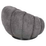 ΠΟΛΥΘΡΟΝΑ ΠΕΡΙΣΤΡΕΦΟΜΕΝΗ GRYMM HM9601.01 ΓΚΡΙ ΜΠΟΥΚΛΕ-ΜΑΥΡΗ ΜΕΤΑΛΛΙΚΗ ΒΑΣΗ 95x92x68Υεκ. - Image 5