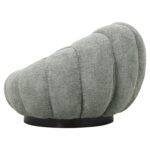 ΠΟΛΥΘΡΟΝΑ ΠΕΡΙΣΤΡΕΦΟΜΕΝΗ GRYMM HM9601.05 ΦΥΣΤΙΚΙ ΜΠΟΥΚΛΕ-ΜΑΥΡΗ ΜΕΤΑΛ. ΒΑΣΗ 90x93x65Υ - Image 3