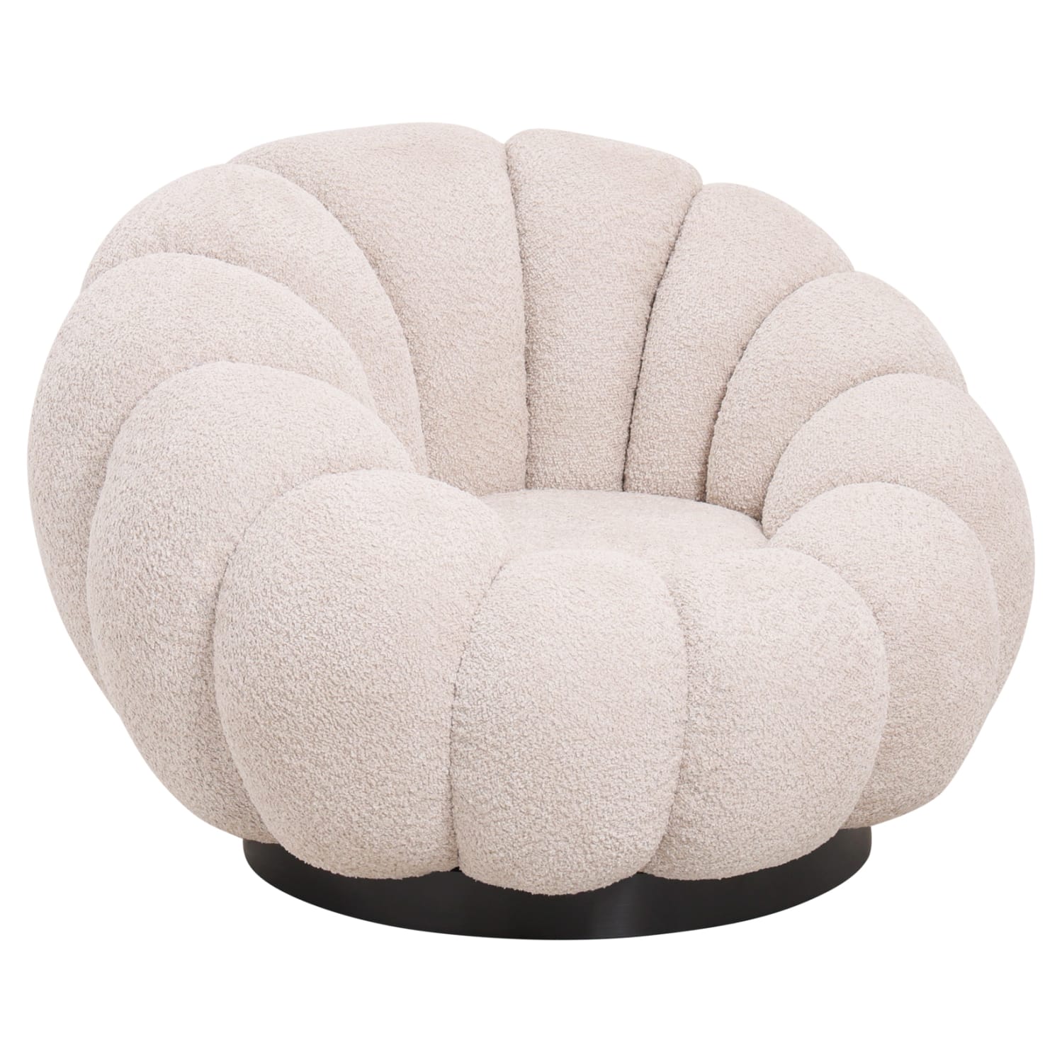 HM9601.06 ΠΟΛΥΘΡΟΝΑ ΠΕΡΙΣΤΡΕΦΟΜΕΝΗ GRYMM HM9601.06 ΕΚΡΟΥ ΜΠΟΥΚΛΕ-ΜΑΥΡΗ ΜΕΤΑΛ.ΒΑΣΗ 95x92x68Υεκ - Image 1