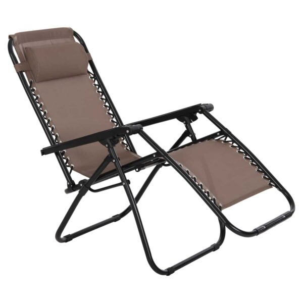 ΠΟΛΥΘΡΟΝΑ RELAX COMPANION HM5095.14 ΣΑΜΠΑΝΙ TEXTILENE-ΜΑΥΡΟ ΜΕΤΑΛΛΟ 67x145x110Υεκ. - Image 3