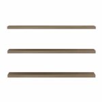 ΣΕΤ 3 ΡΑΦΙΑ ΤΟΙΧΟΥ CASSIUS HM8966.12 ΜΕΛΑΜΙΝΗ ΣΕ ΦΥΣΙΚΟ 60x14,5 εκ - Image 3