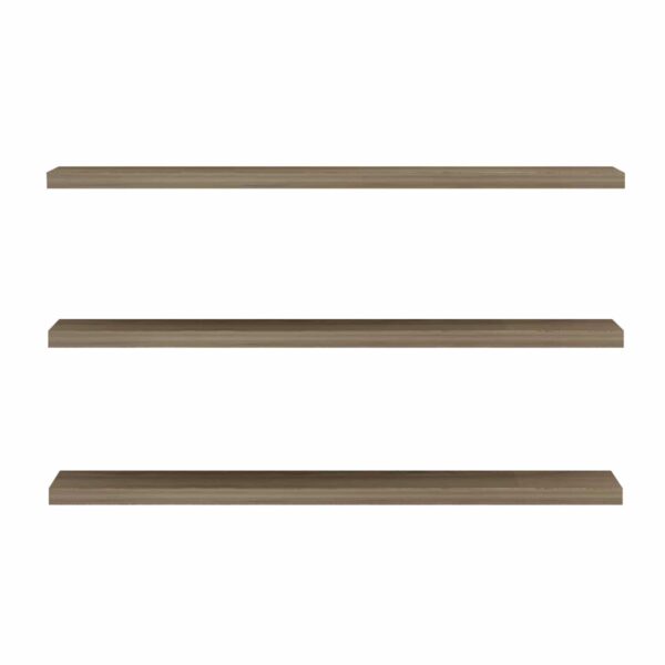 ΣΕΤ 3 ΡΑΦΙΑ ΤΟΙΧΟΥ CASSIUS HM8966.12 ΜΕΛΑΜΙΝΗ ΣΕ ΦΥΣΙΚΟ 60x14,5 εκ - Image 3