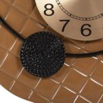 ΡΟΛΟΙ ΤΟΙΧΟΥ ΜΕΤΑΛΛΙΚΟ HM4204 ΧΡΥΣΟ ΜΕ ΜΑΥΡΟΥΣ ΔΕΙΚΤΕΣ 50x63 εκ. - Image 5