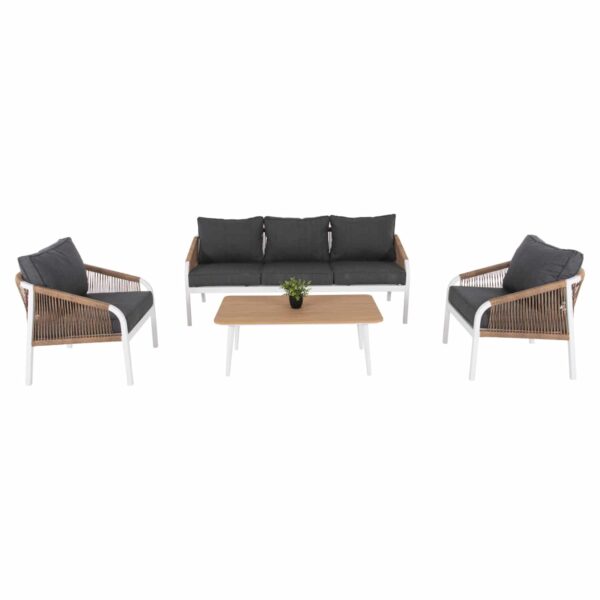 ΣΑΛΟΝΙ ΕΞΩΤ.ΧΩΡΟΥ 4ΤΜΧ MAERLY HM6056.01 ΑΛΟΥΜΙΝΙΟ ΛΕΥΚΟ-ΣΥΝΘ.ΣΧΟΙΝΙ-ΑΝΘΡΑΚΙ ΜΑΞΙΛΑΡΙΑ - Image 5